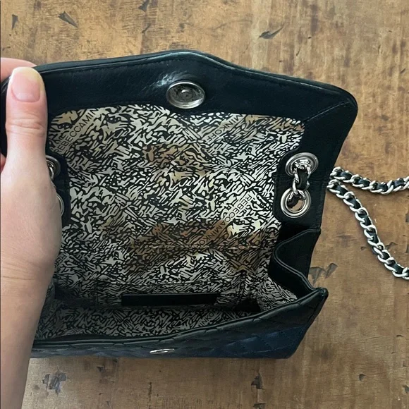 Rebecca Minkoff Black Quilted Crossbody Bag - Picture 2 of 4